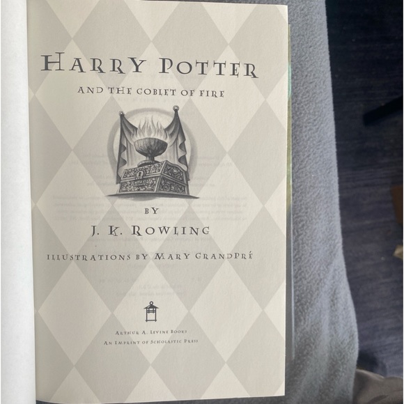 ⭐️J.K. Rowling⭐️ Harry Potter and the goblet of fire, 1st American Edition - Picture 6 of 7